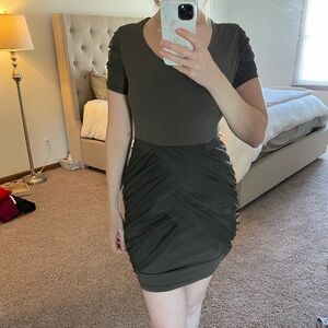 Forever 21 Army Green Mini Dress